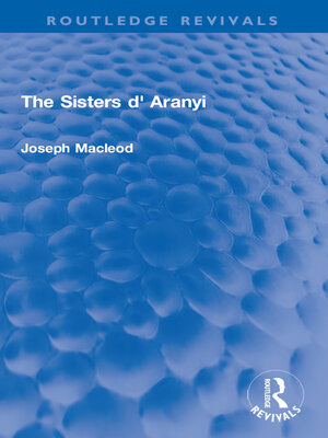 cover image of The Sisters d' Aranyi